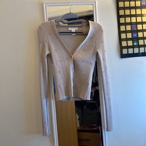 H&M jeweled sweater